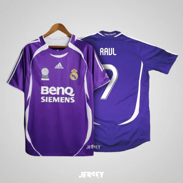 Camiseta de Raúl en el Real Madrid 2006 tercera