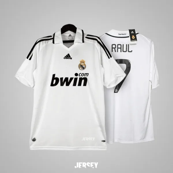 Camiseta de Raúl en el Real Madrid 2008