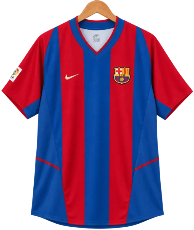Camiseta FC Barcelona 2002-03 Local