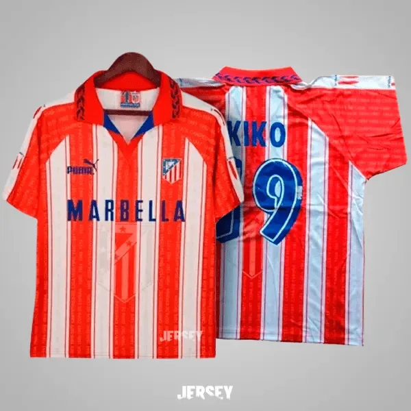 Camiseta de Kiko Narváez Atlético de Madrid 1995