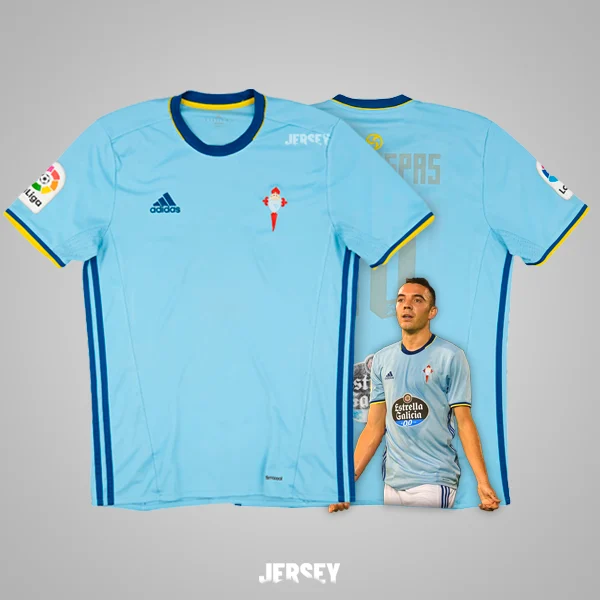 Camiseta celta de vigo 2016 Iago Aspas