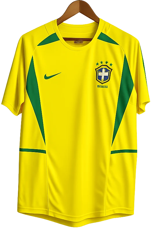 Camiseta Brasil 2002