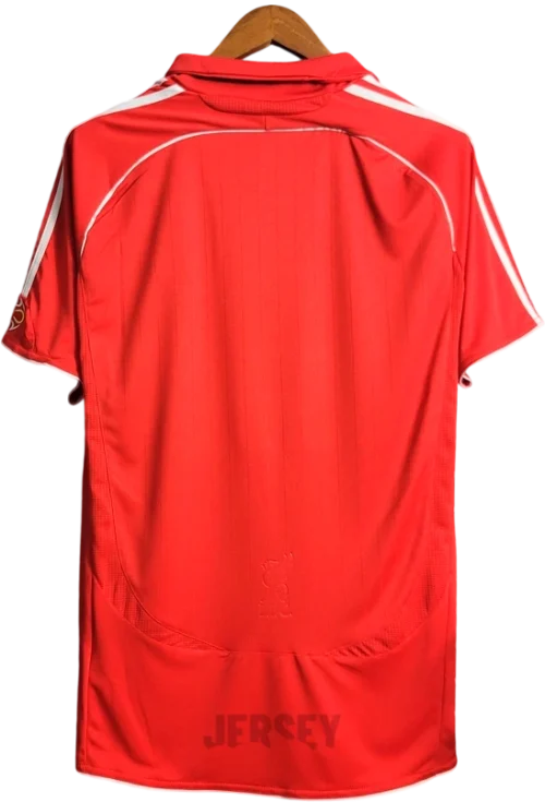 Camiseta Liverpool 2006 07 reverso
