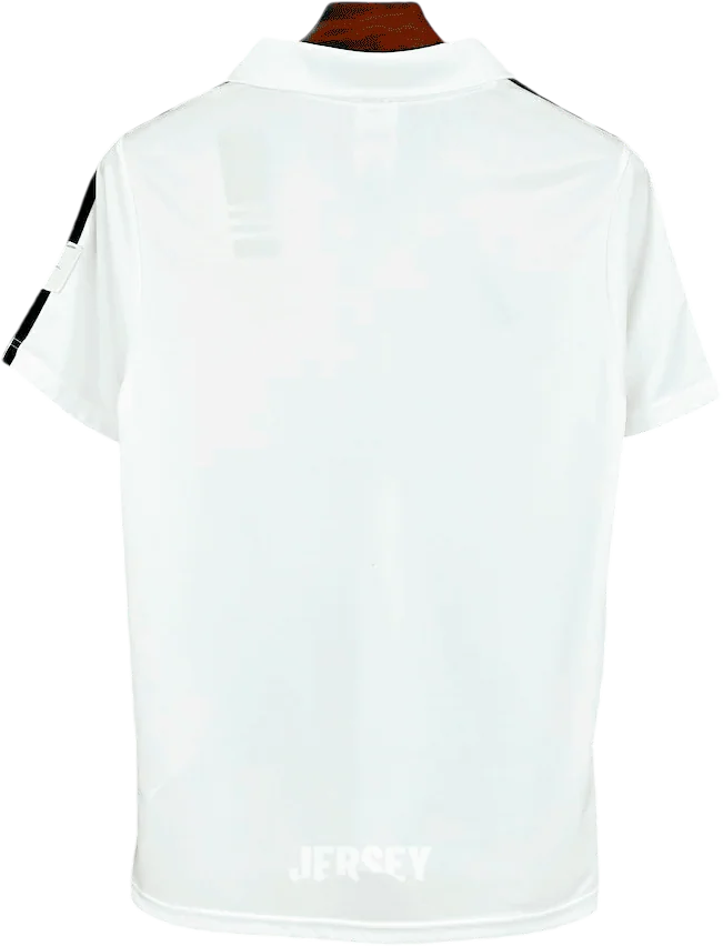 camiseta retro real madrid 2002 reverso