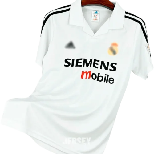 camiseta retro real madrid 2002