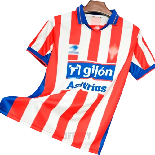camiseta sporting de gijón 2001 02