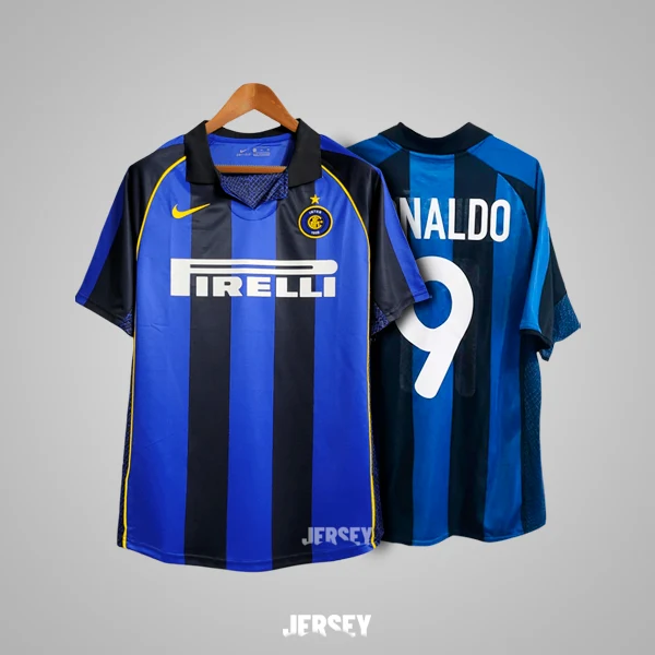 Camiseta de Ronaldo Nazário Inter 2001-02 Local