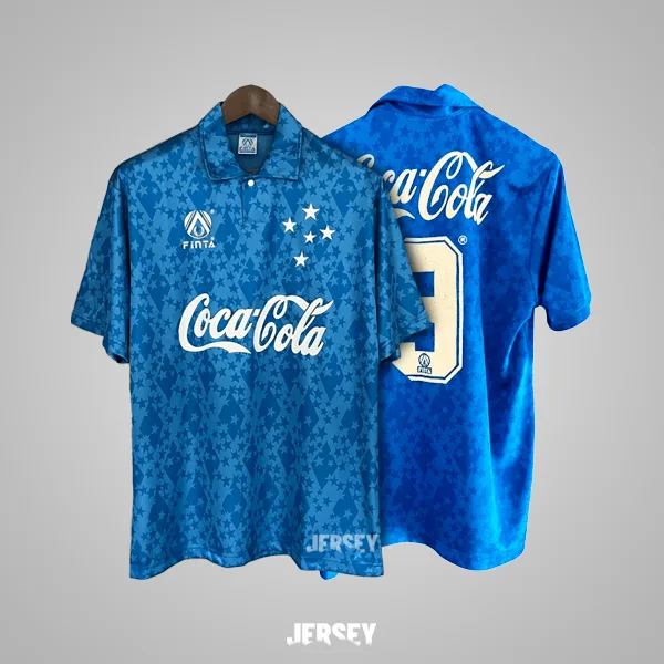 Camiseta de Ronaldo Nazário en Cruzeiro 1993-94 Local