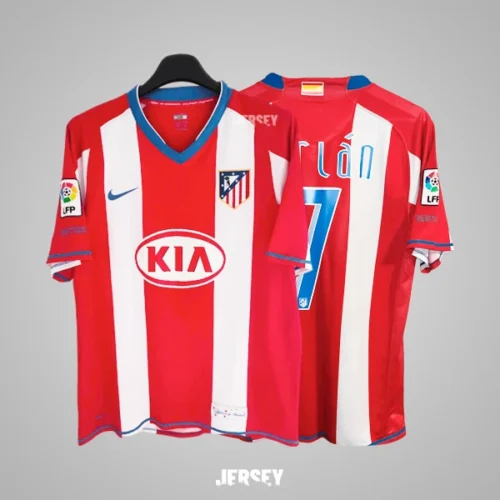 Camiseta Atlético de Madrid 2007-08 de Diego Forlán