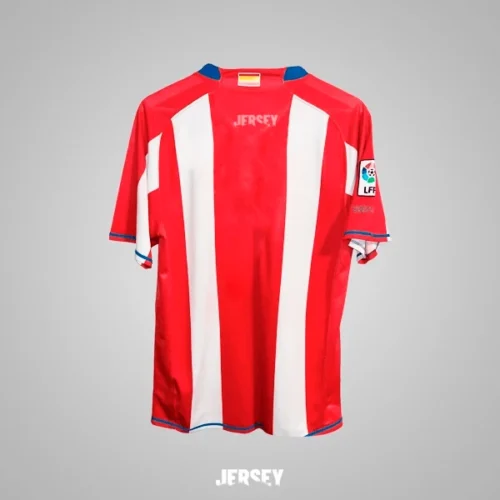 Camiseta Atlético de Madrid 2007-08 Local reverso