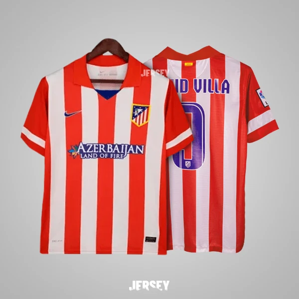 Camiseta de David Villa en Atlético de Madrid 2013-14