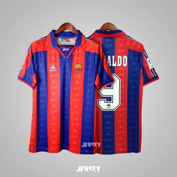 Camiseta de Ronaldo Nazário FC Barcelona 1995-97 local