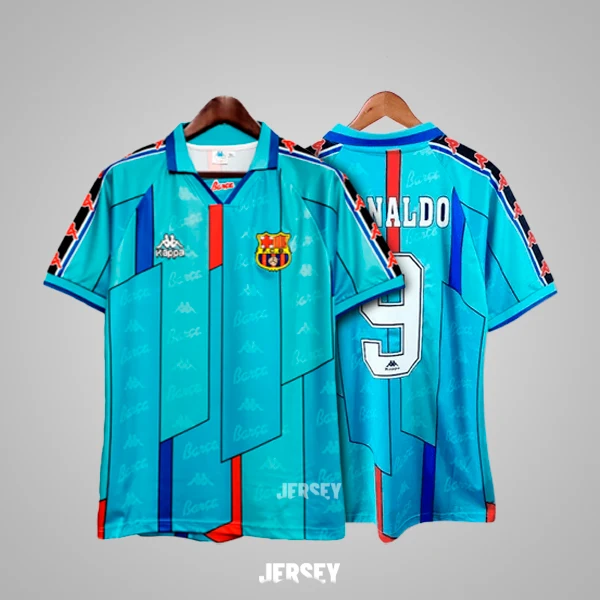 Camiseta de Ronaldo Nazário en FC Barcelona 1995-97 visitante