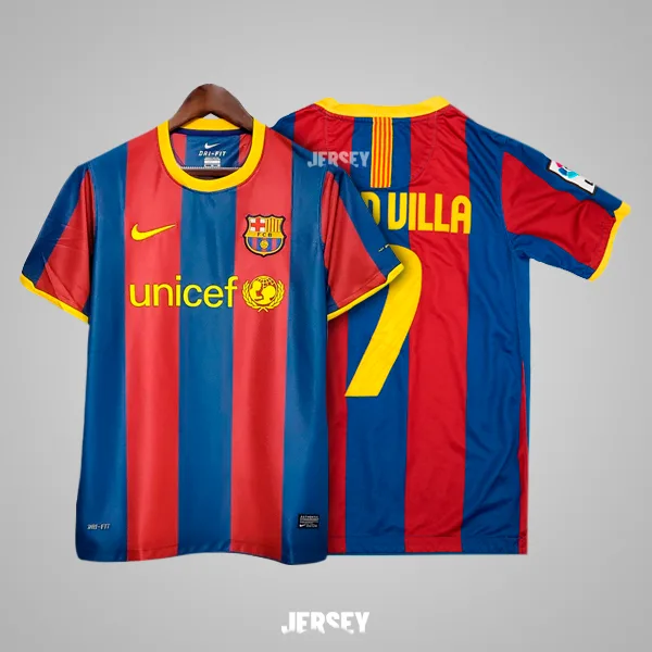 Camiseta de David Villa en FC Barcelona 2010-11