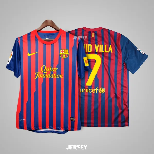 Camiseta de David Villa en FC Barcelona 2011-12