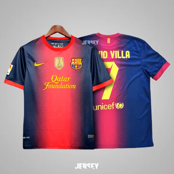 Camiseta de David Villa en FC Barcelona 2012