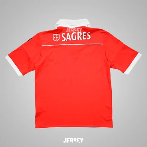 Camiseta Benfica 2010-11 Local reverso