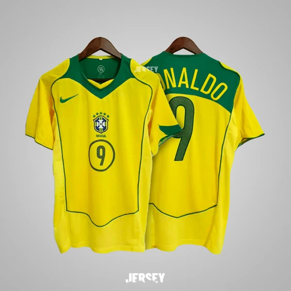 Camiseta Brasil 2004 de Ronaldo Nazário