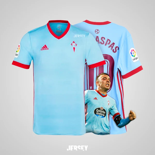 Camiseta celta de vigo 2017 Iago Aspas