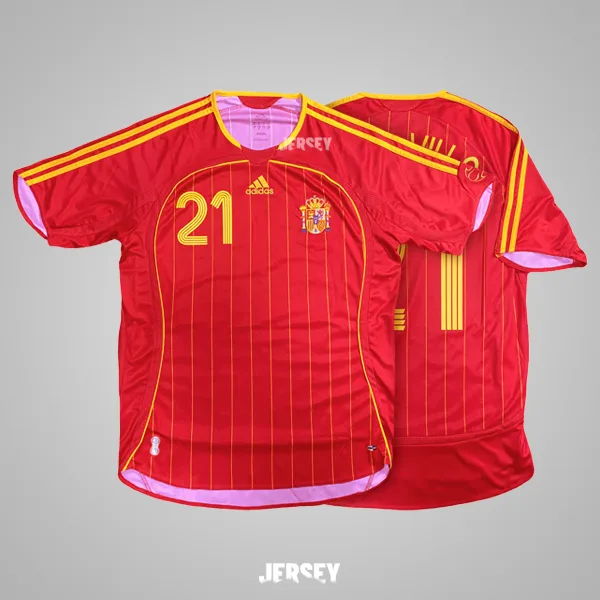 Camiseta España 2006 de David Villa