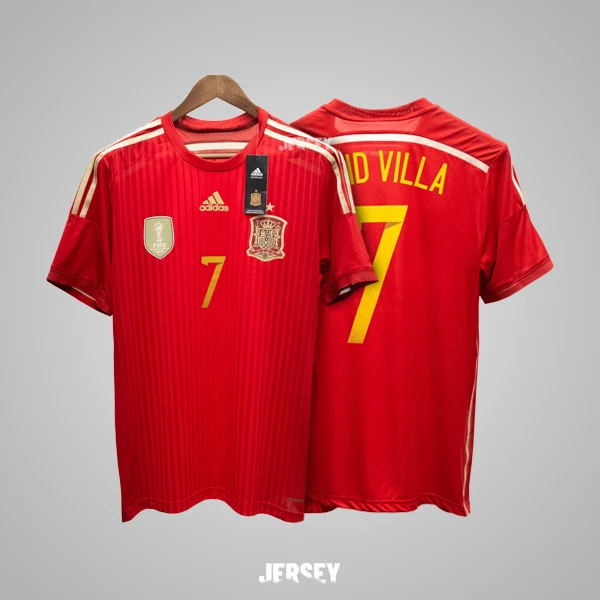 Camiseta España 2014 de David Villa