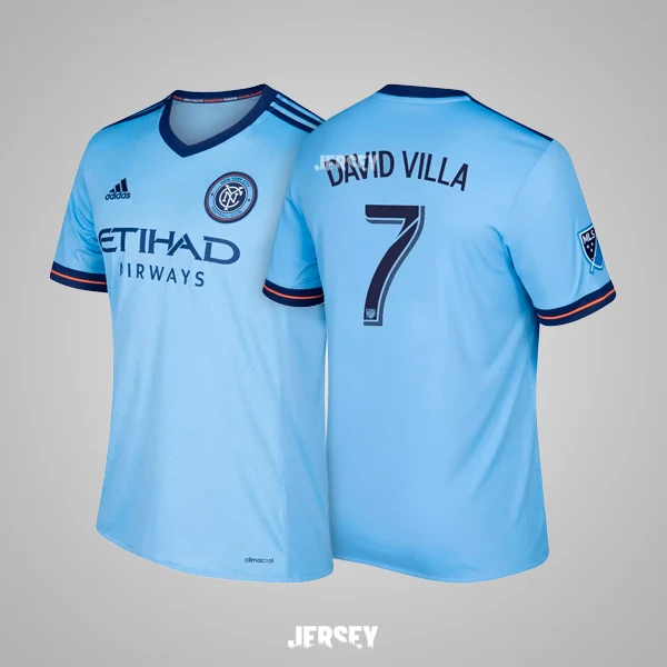 Camiseta de David Villa en New York City 2017-18