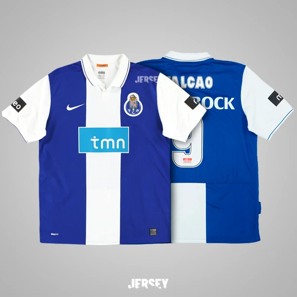 Camiseta Porto 2009-10 local de Falcao