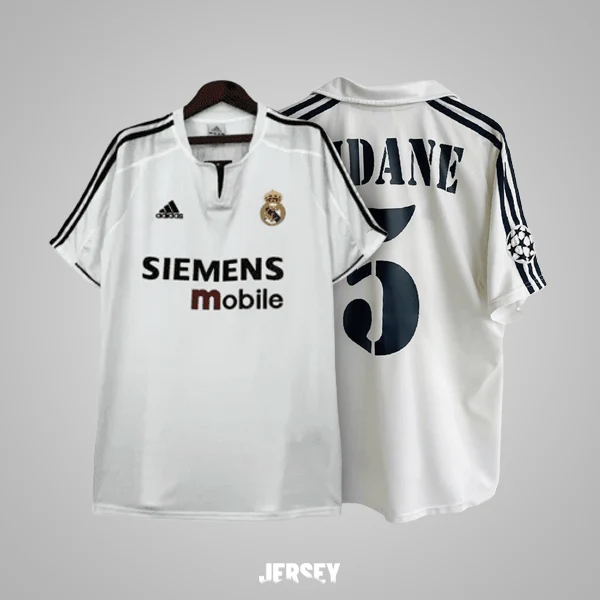 Camiseta de Zinedine Zidane del Real Madrid 2003