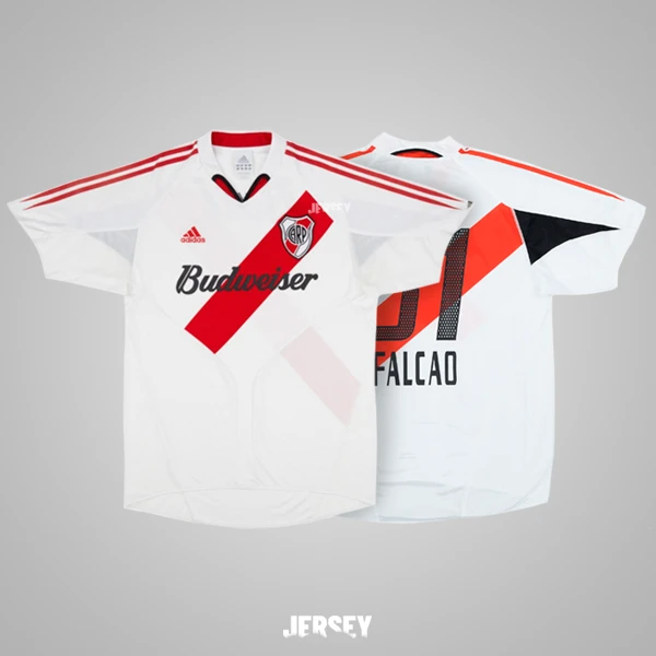 Camiseta River Plate 2005-06 de Falcao