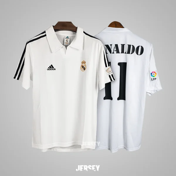 Camiseta de Ronaldo Nazário Real Madrid 2002-03 Local