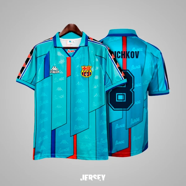 Camiseta de Stoichkov FC Barcelona 1995 visitante