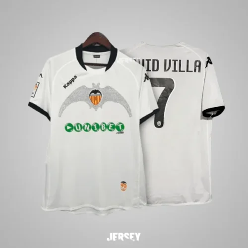 Camiseta de David Villa en Valencia 2009-10