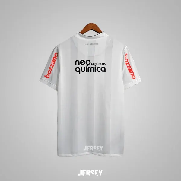 Camiseta Corinthians 2010-11 Local reverso