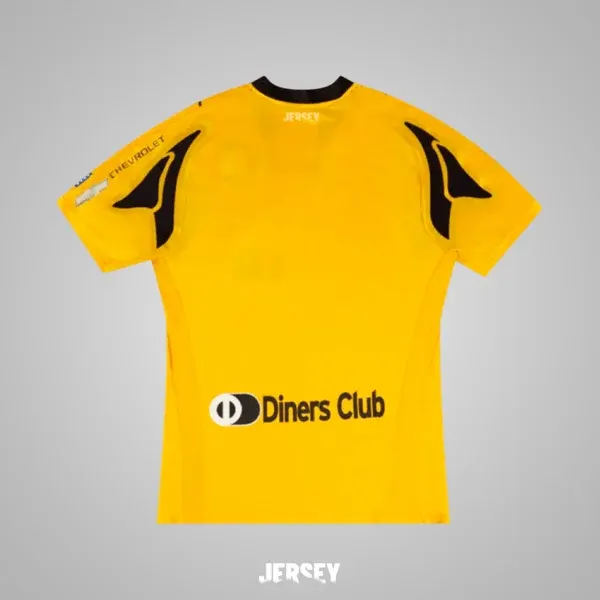 Camiseta AEK Athens 2007-08 Local reverso