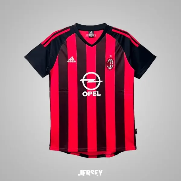Camiseta AC Milan 2002-03 Local