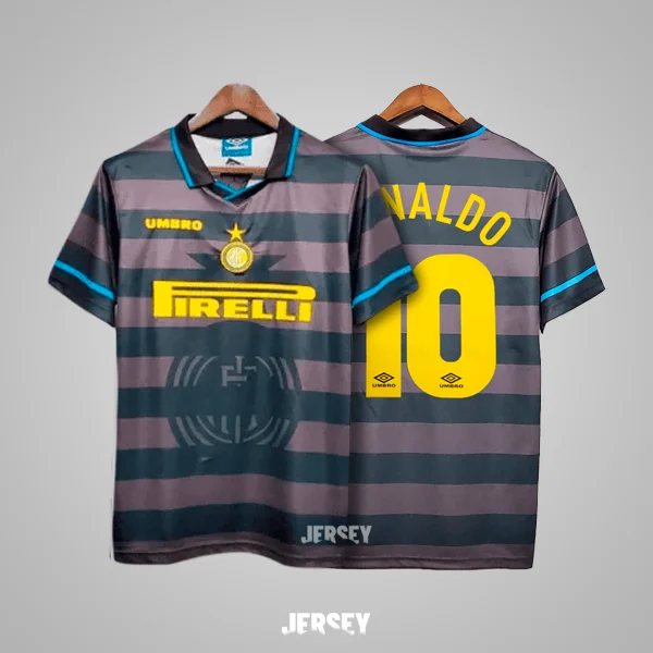 Camiseta de Ronaldo Nazário Inter 1997-98 tercera