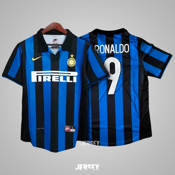 Camiseta de Ronaldo Nazário Inter 1998-99 Local