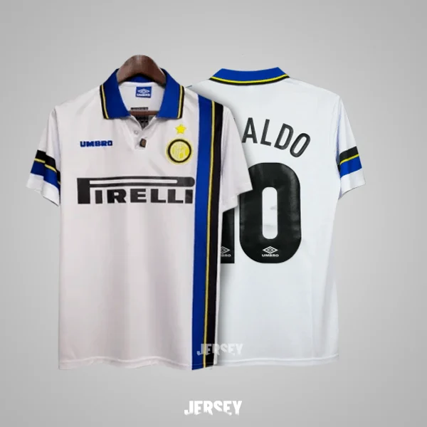 Camiseta de Ronaldo Nazário Inter 1997-98 Visitante