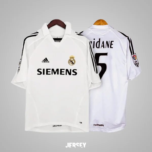 Camiseta de Zinedine Zidane del Real Madrid 2005