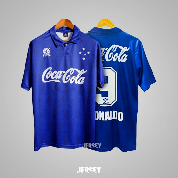 Camiseta de Ronaldo Nazário en Cruzeiro 1992-93 Local