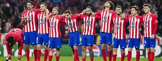 Jugadores con la camiseta atlético de madrid 2023 24