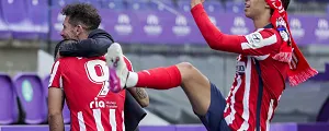 João Félix con la camiseta atlético de madrid 2020-21 local