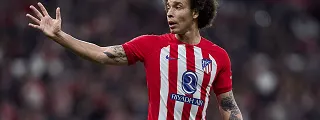 Witsel con la camiseta atlético de madrid 2023