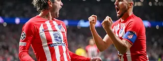 De Paul con la equipación atlético de madrid 2023