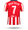 JOÃO FÉLIX #7 Camiseta João Félix Atlético de Madrid 2020-21 Local