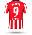 SUÁREZ #9 Camiseta Suárez Atlético de Madrid 2020-21 Local