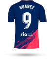 SUÁREZ #9 2 camiseta atlético de madrid 2021 de Suárez