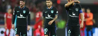 Correa y Suárez con la 2 equipación atlético de madrid 2022 23