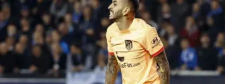 Correa con la 3 camiseta atletico de madrid 2022