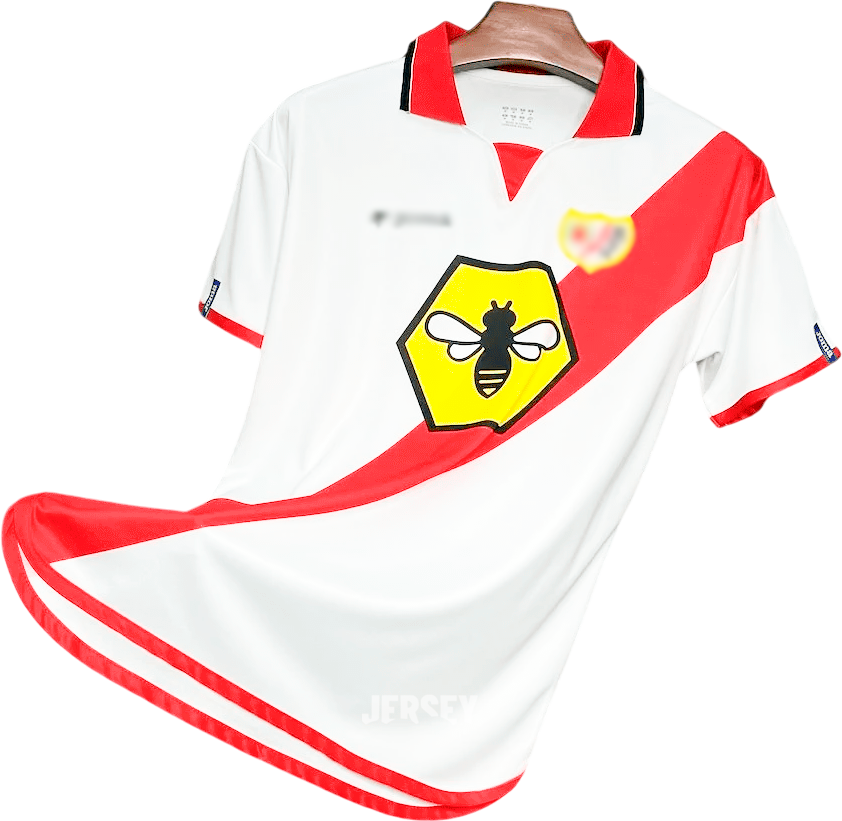 camiseta rayo vallecano 2001 02
